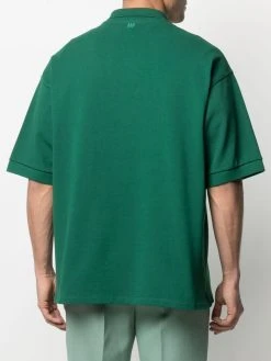 AMI Paris polo Ami de Coeur à logo brodé