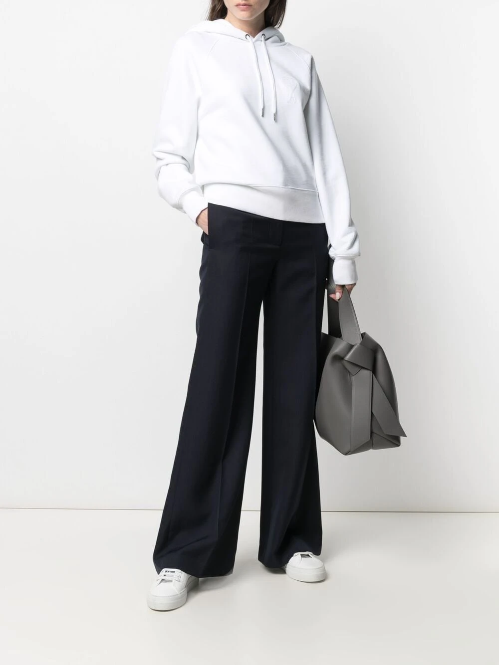 AMI Paris Rabais Hoodie Ami De Coeur hoodies femme 2 AMI Paris hoodie Ami De Coeur