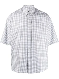 AMI Paris chemise ample à carreaux