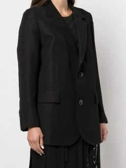 AMI Paris Promos Blazer à simple boutonnage blazers femme 7 AMI Paris blazer à simple boutonnage