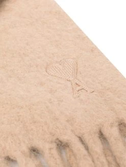 AMI Paris écharpe Ami De Cœur oversize