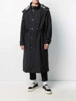 AMI Paris parka Ami de Cœur à capuche