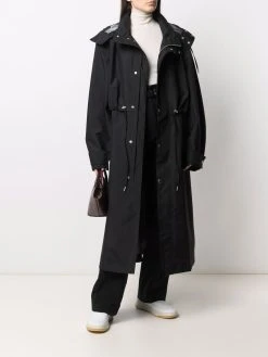 AMI Paris parka Ami de Cœur à capuche