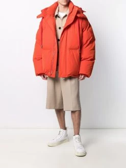 AMI Paris veste matelassée à patch Ami de Cœur