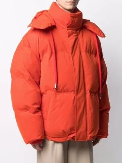 AMI Paris veste matelassée à patch Ami de Cœur