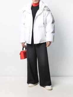 AMI Paris veste matelassée à patch Ami de Cœur