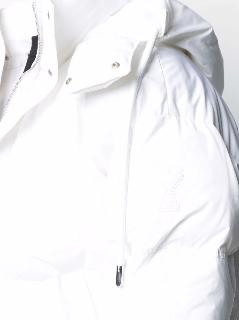 AMI Paris Veste matelassée à patch Ami de Cœur Prix Préférentiel doudounes femme 6 AMI Paris veste matelassée à patch Ami de Cœur