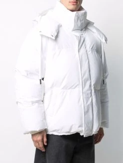 AMI Paris Veste matelassée à patch Ami de Cœur Prix Préférentiel doudounes femme 9 AMI Paris veste matelassée à patch Ami de Cœur