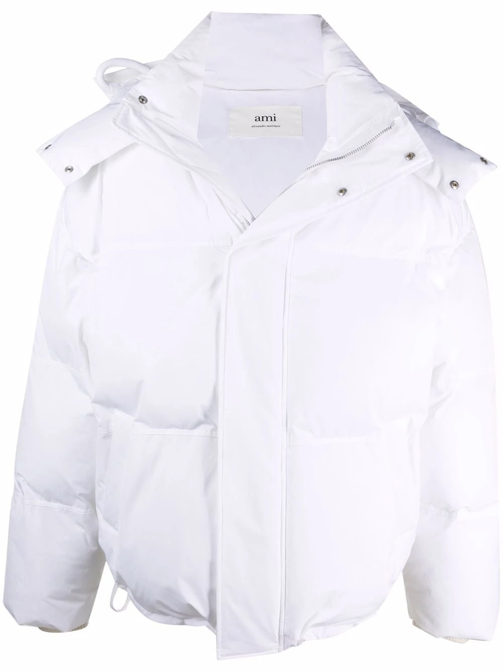 AMI Paris Veste matelassée à patch Ami de Cœur Prix Préférentiel doudounes femme 1 AMI Paris veste matelassée à patch Ami de Cœur