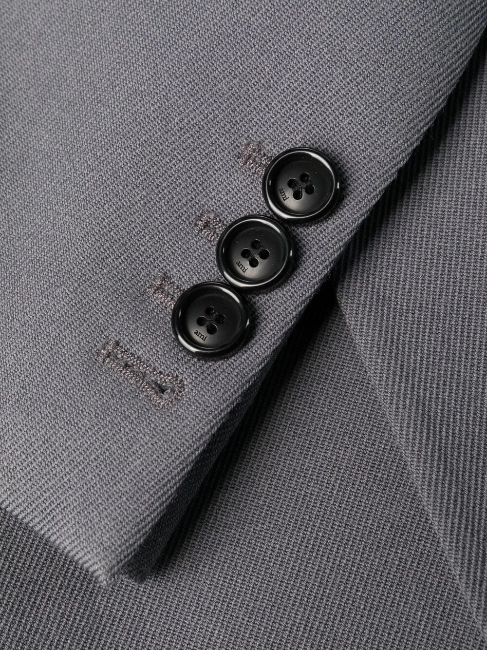 En promotion AMI Paris Manteau cintré à simple boutonnage pardessus homme 6 AMI Paris manteau cintré à simple boutonnage