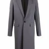 AMI Paris manteau cintré à simple boutonnage