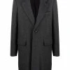 AMI Paris manteau boutonné à chevrons