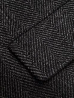 AMI Paris manteau boutonné à chevrons