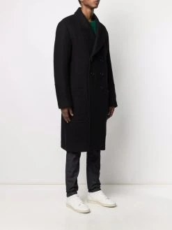 AMI Paris manteau à boutonnière croisée