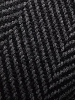 AMI Paris manteau structuré à chevrons