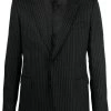 AMI Paris blazer ajusté à rayures