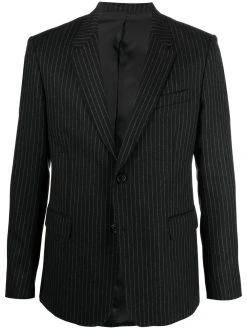 AMI Paris blazer ajusté à rayures