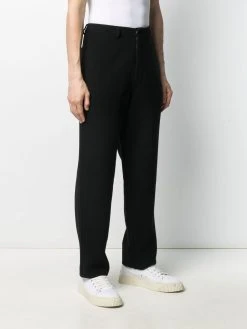 AMI Paris pantalon droit à taille élastiquée