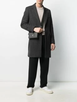 AMI Paris pantalon droit à taille élastiquée