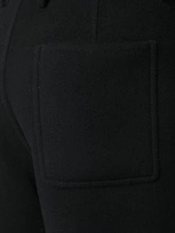 AMI Paris pantalon droit à taille élastiquée