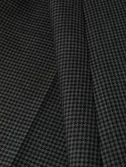 AMI Paris pantalon court à motif pied-de-poule