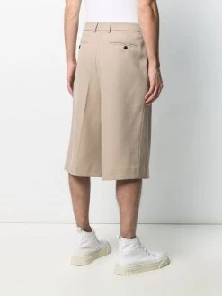 AMI Paris En promotion Bermuda à design plissé shorts habillés homme 10 AMI Paris bermuda à design plissé