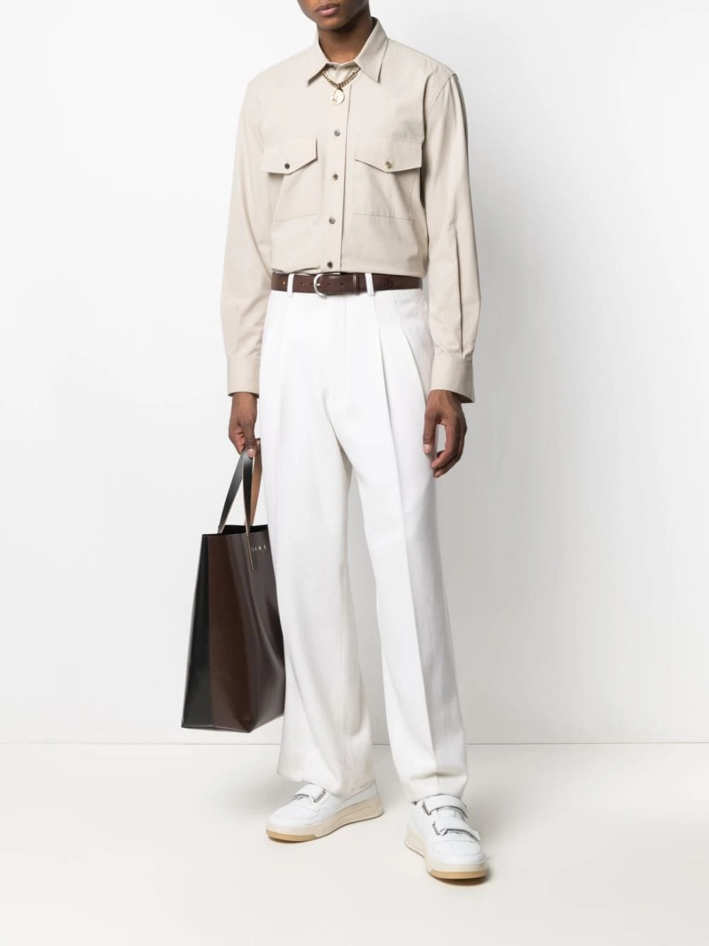 Prix De Rêve AMI Paris Pantalon ample plissé pantalons palazzo homme 2 AMI Paris pantalon ample plissé