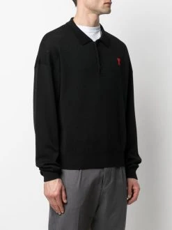 AMI Paris polo Ami de Coeur en maille