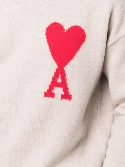 AMI Paris pull Ami de Coeur en maille
