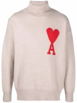 AMI Paris pull Ami de Coeur en maille
