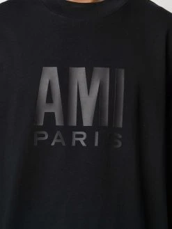 AMI Paris t-shirt à logo imprimé