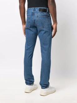 AMI Paris jean slim à poches multiples