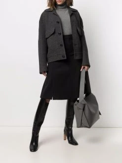 AMI Paris manteau à simple boutonnage