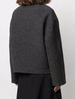 AMI Paris manteau à simple boutonnage