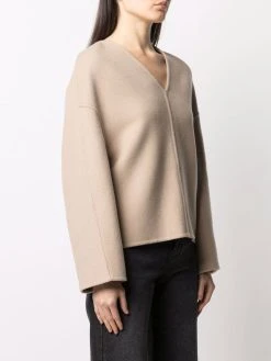 AMI Paris haut en maille à col v