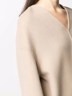 AMI Paris haut en maille à col v