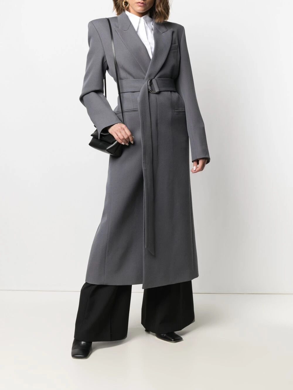 Prix Incroyables AMI Paris Trench à taille ceinturée trenchs & imperméables femme 2 AMI Paris trench à taille ceinturée