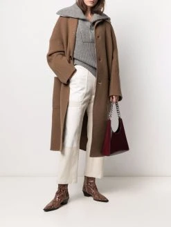 AMI Paris manteau à simple boutonnage