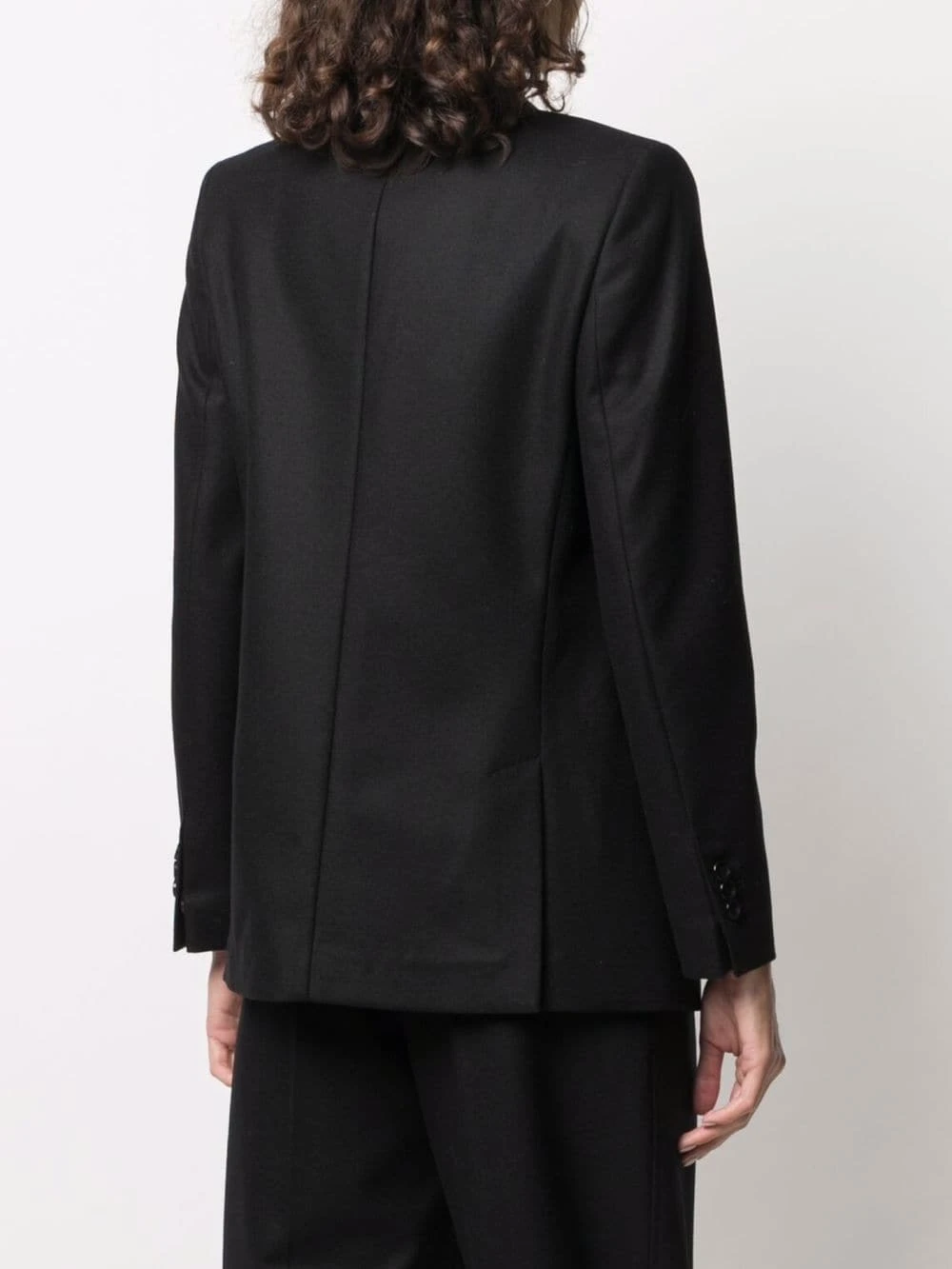 AMI Paris Blazer en laine à simple boutonnage Bas Prix blazers femme 4 AMI Paris blazer en laine à simple boutonnage