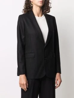 AMI Paris Blazer en laine à simple boutonnage Bas Prix blazers femme 7 AMI Paris blazer en laine à simple boutonnage