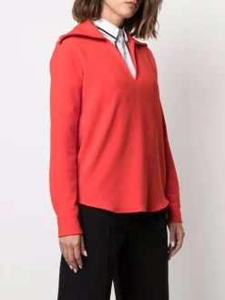 AMI Paris blouse à col v