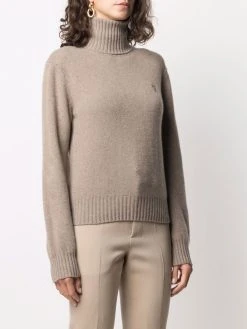 AMI Paris pull Ami de Coeur à col montant