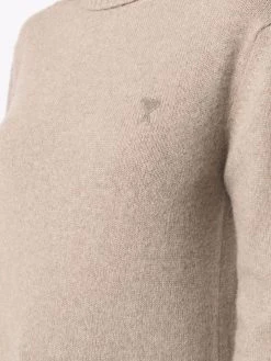 AMI Paris pull Ami de Coeur à col montant