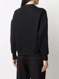 AMI Paris sweat Ami de Coeur à dentelle appliquée