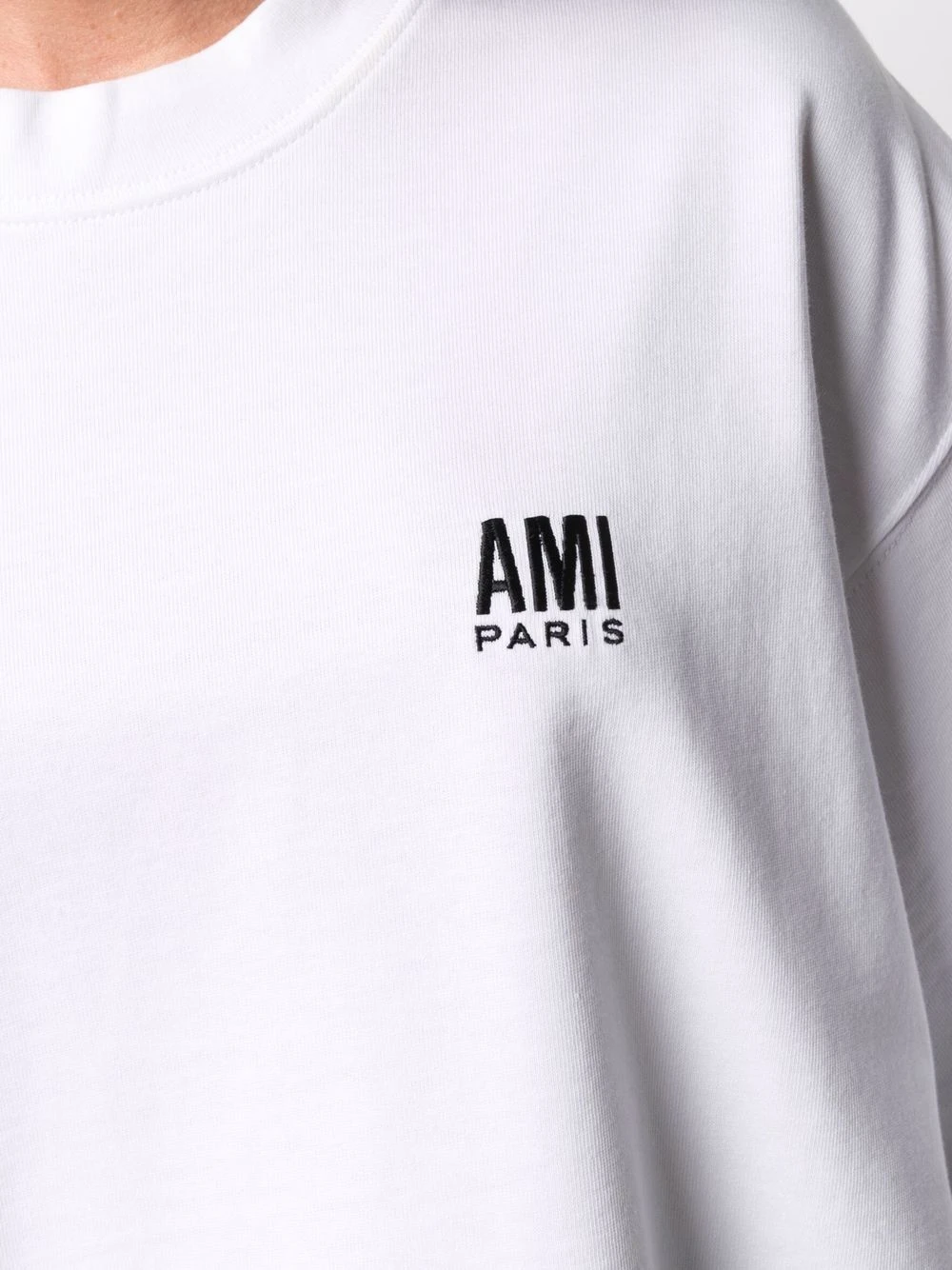 Prix d’Amis AMI Paris T shirt à logo brodé t-shirts & jerseys femme 5 AMI Paris t-shirt à logo brodé