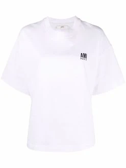 AMI Paris t-shirt à logo brodé