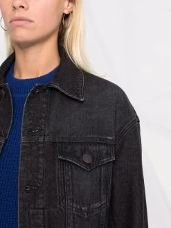 AMI Paris Bon Rapport Coût-Efficacité Veste ample en jean vestes en jean femme 8 AMI Paris veste ample en jean