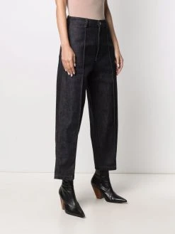 AMI Paris Jean ample court Prix Sympa jeans courts femme 9 AMI Paris jean ample court