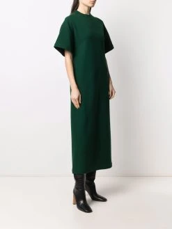 AMI Paris robe en jersey à manches courtes