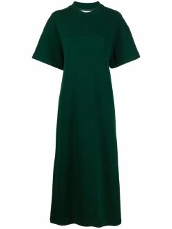 AMI Paris robe en jersey à manches courtes